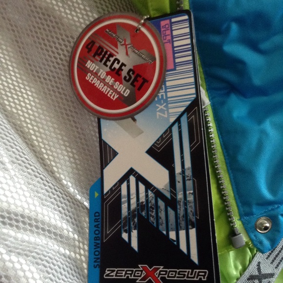 ZeroXposur Winter Coat Pants Snowsuit 4 pc Set - Picture 6 of 8